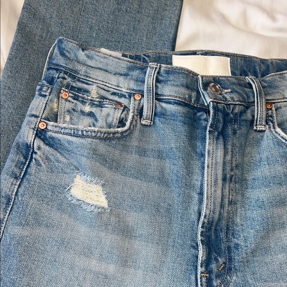 MOTHER High Waisted Rider Skimp - Picture 6 of 14